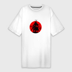Женская футболка-платье Last Samurai