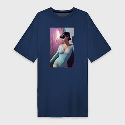 Женская футболка-платье Девушки с виар