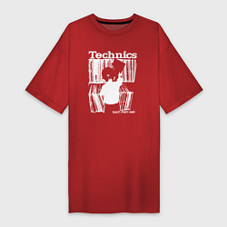 Женская футболка-платье Tichnics music