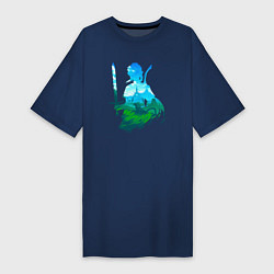 Женская футболка-платье Персонаж Линк