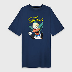 Женская футболка-платье Krusty the clown
