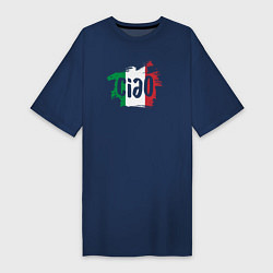 Женская футболка-платье Привет Италия