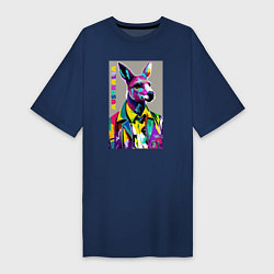 Женская футболка-платье Kangaroo - Australia - pop art