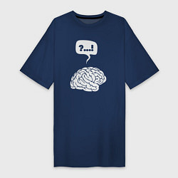 Женская футболка-платье Штурм мозга