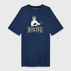 Женская футболка-платье Boxing man