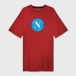 Женская футболка-платье Napoli fc sport