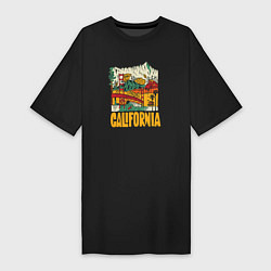 Женская футболка-платье California mountains