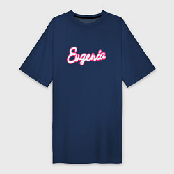 Женская футболка-платье Евгения в стиле барби