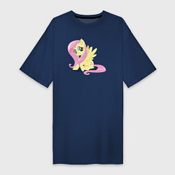 Женская футболка-платье Флаттершай из My Little Pony в кино