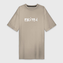 Женская футболка-платье Depeche Mode - Exciter logo