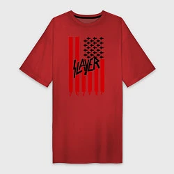 Женская футболка-платье Slayer Flag