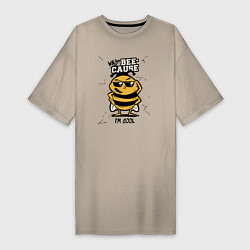 Женская футболка-платье Why bee cause im cool