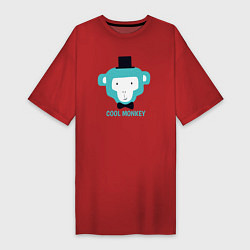 Женская футболка-платье Cool monkey