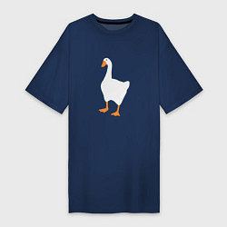 Женская футболка-платье Untitled goose game honk