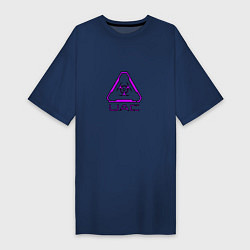 Женская футболка-платье UAC фиолетовый