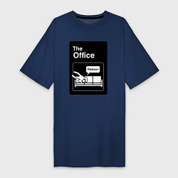 Женская футболка-платье Паркур и офис