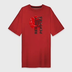Женская футболка-платье Red Hot Chili Peppers