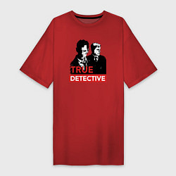 Женская футболка-платье True Detective