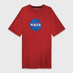 Женская футболка-платье NASA: Logo