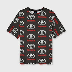 Женская футболка оверсайз Toyota