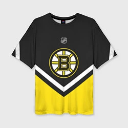 Женская футболка оверсайз NHL: Boston Bruins
