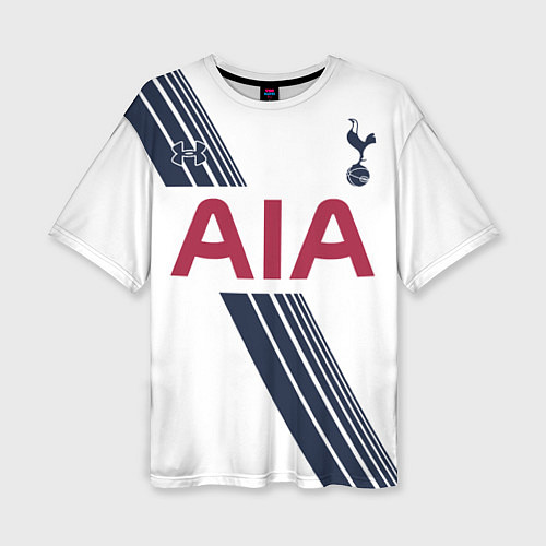 Женская футболка оверсайз Tottenham Hotspur: AIA / 3D-принт – фото 1