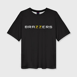 Футболка оверсайз женская Brazzers, цвет: 3D-принт