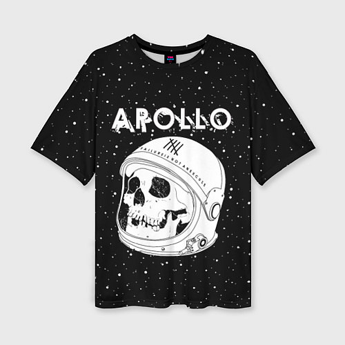Женская футболка оверсайз Apollo / 3D-принт – фото 1