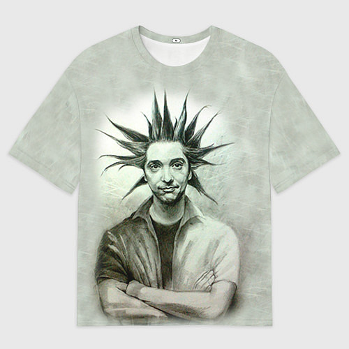 Женская футболка оверсайз Король и Шут / 3D-принт – фото 1