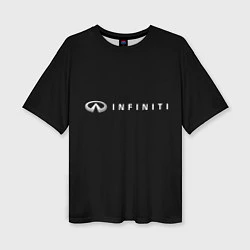 Женская футболка оверсайз Infiniti