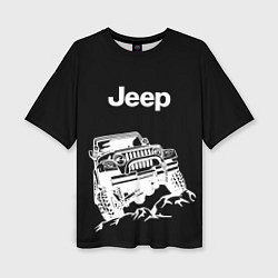 Женская футболка оверсайз Jeep