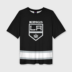 Женская футболка оверсайз Los Angeles Kings NHL