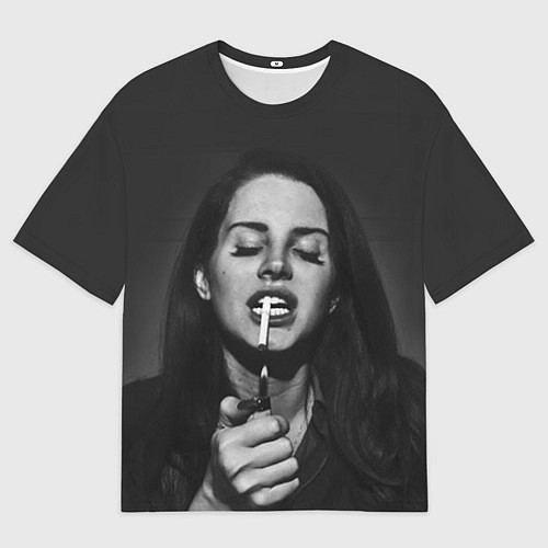 Женская футболка оверсайз Lana Del Rey / 3D-принт – фото 1