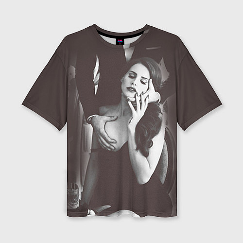 Женская футболка оверсайз Mrs. Del Rey / 3D-принт – фото 1