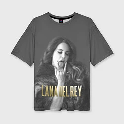 Женская футболка оверсайз Lana Del Rey: Sex