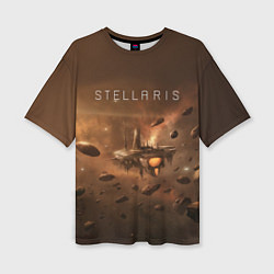 Женская футболка оверсайз Stellaris