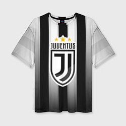 Футболка оверсайз женская Juventus FC: New logo, цвет: 3D-принт