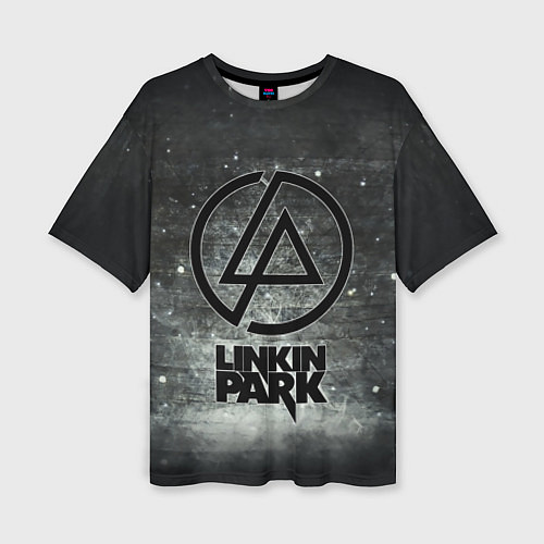 Женская футболка оверсайз Linkin Park: Wall / 3D-принт – фото 1