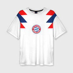 Футболка оверсайз женская Bayern Munchen - FC Bayern 2022, цвет: 3D-принт