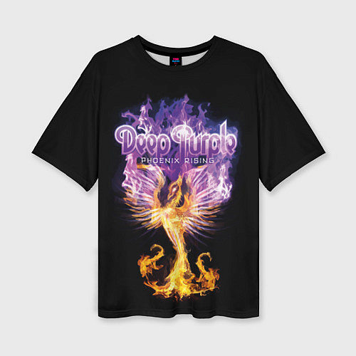 Женская футболка оверсайз Deep Purple: Phoenix Rising / 3D-принт – фото 1