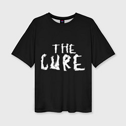 Женская футболка оверсайз The Cure: Logo