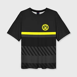 Футболка оверсайз женская FC Borussia 2018 Original #3, цвет: 3D-принт