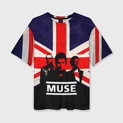 Женская футболка оверсайз Muse UK