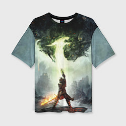 Женская футболка оверсайз Dragon Age: Inquisition