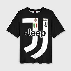 Женская футболка оверсайз FC Juventus: FIFA 2018