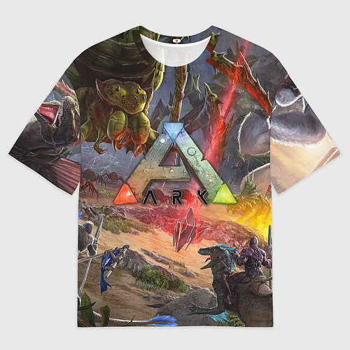 Женская футболка оверсайз ARK: Survival Evolved / 3D-принт – фото 1