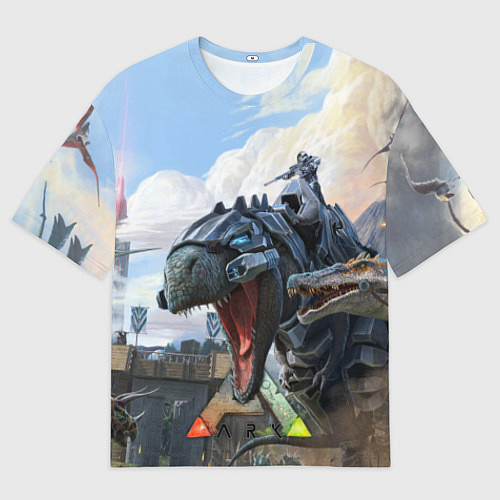 Женская футболка оверсайз ARK: Survival Evolved / 3D-принт – фото 1