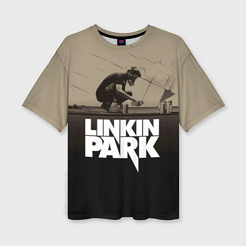 Женская футболка оверсайз Linkin Park: Meteora / 3D-принт – фото 1