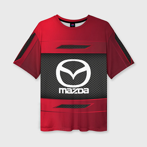 Женская футболка оверсайз Mazda Sport / 3D-принт – фото 1
