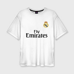 Женская футболка оверсайз FC Real Madrid: Ramos Home 18-19